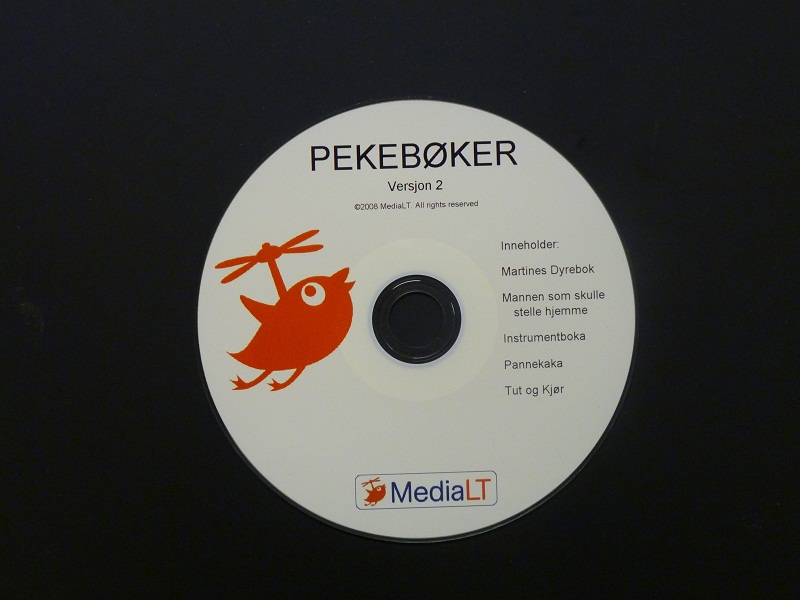 MediaLT`s pekebøker CD